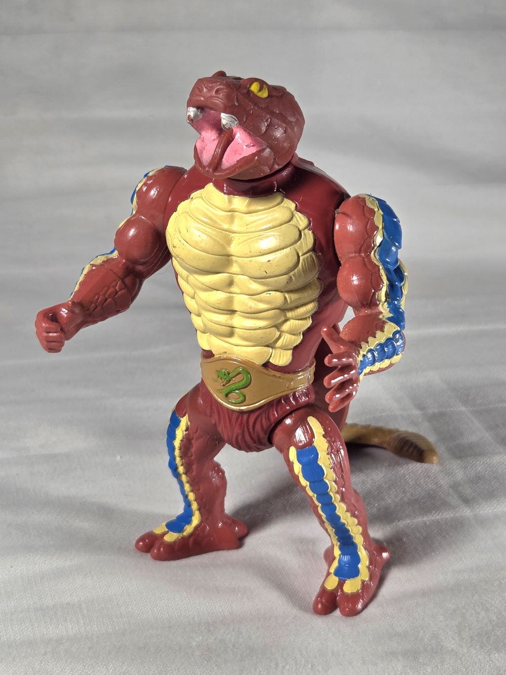 Vintage MOTU Rattlor Action Figure Mattel 1985 He-Man Masters Of The Universe